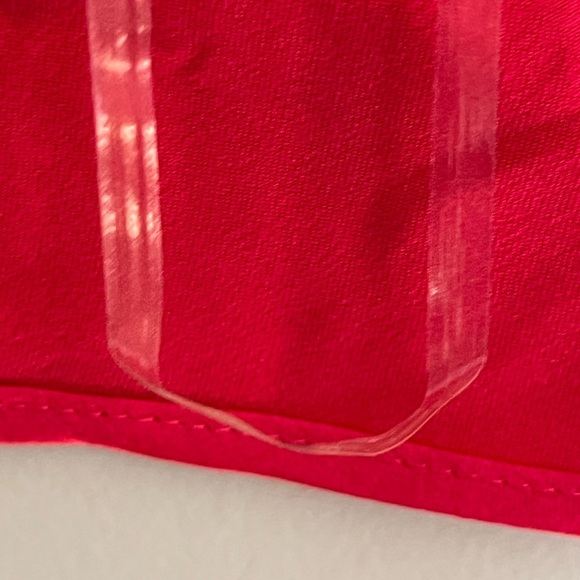 Women’s New Deadstock Victoria’s Secret Babydoll Nighty Top Satin Red Size Large - Picture 9 of 12